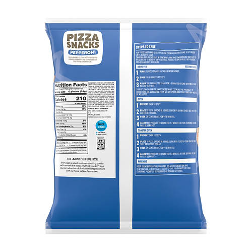 Mama Cozzi's Pizza Kitchen Pepperoni Pizza Snacks, 45 oz